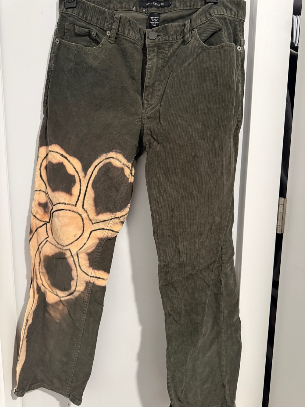 CUSTOMIZED CORDUROY MENS JEANS